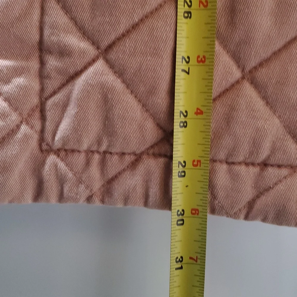 Joie Quilted Barn Jacket Size Small Preppy Utility Blush Pink - Picture 13 of 14